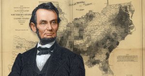 Lincoln slavery map