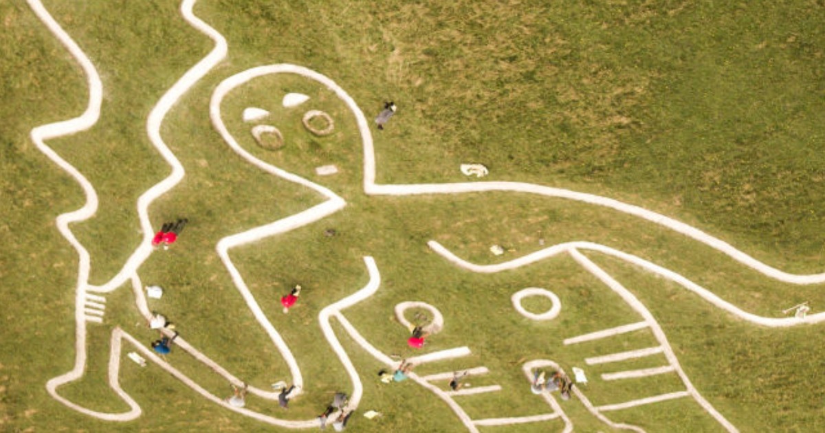 Cerne Abbas Giant.  (Photo by Ben Birchall/PA Images via Getty Images)