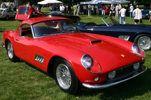 A 1961 Ferrari GT California