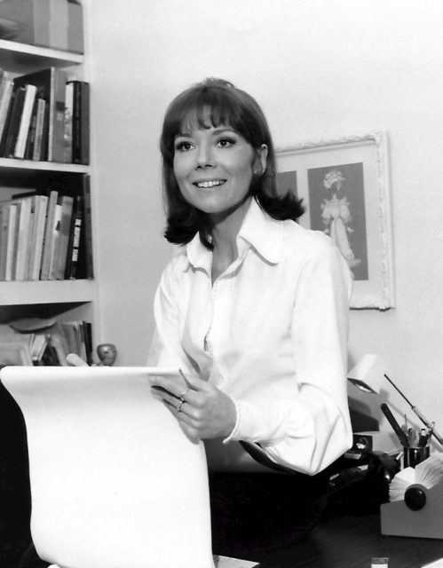 Photo of Diana Rigg from her short-lived NBC television show, Diana