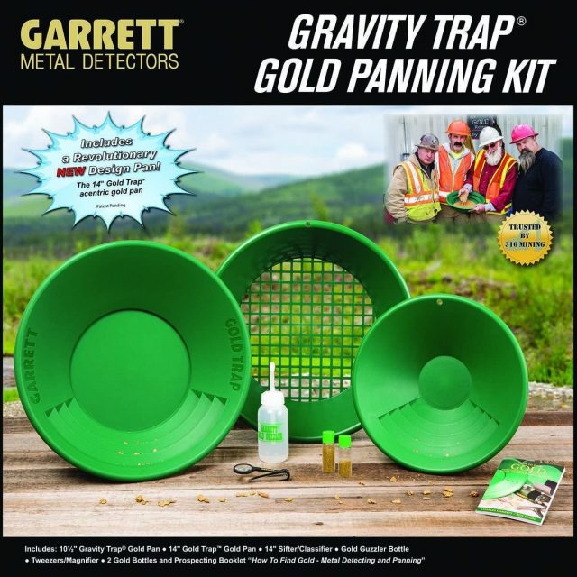 Garrett Gold Panning Kit.