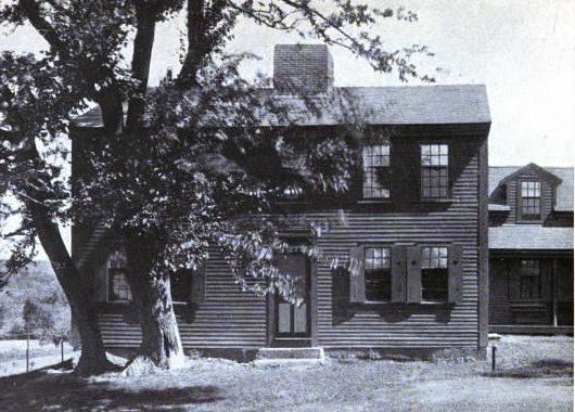 The Fruitlands farmhouse, 1915