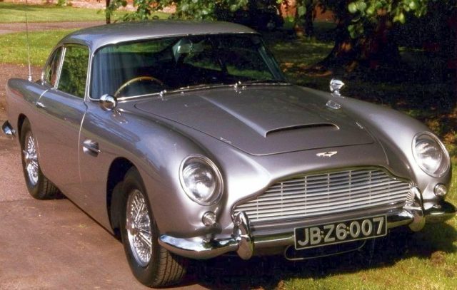 Two Aston Martin DB5s were built for production, one of which had no gadgets.