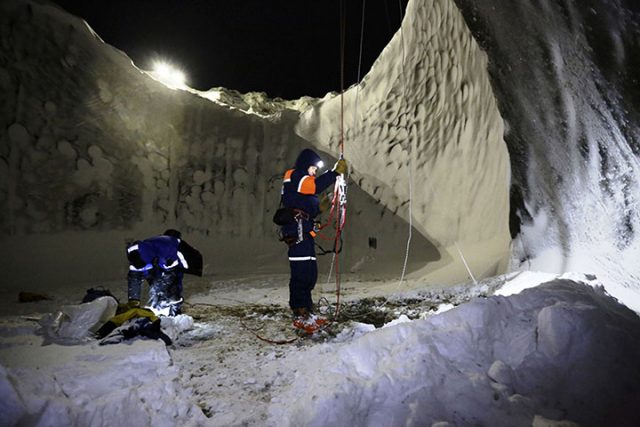 The Yamal ‘crater’ that erupted in summer 2014