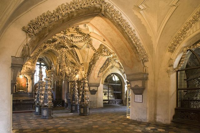 UNSPECIFIED – MAY 23: Czech Republic – Central Bohemia – Kutna Hora. Sedlec Cemetery near Kutna Hora. (Photo by DEA / M. BORCHI/De Agostini via Getty Images)