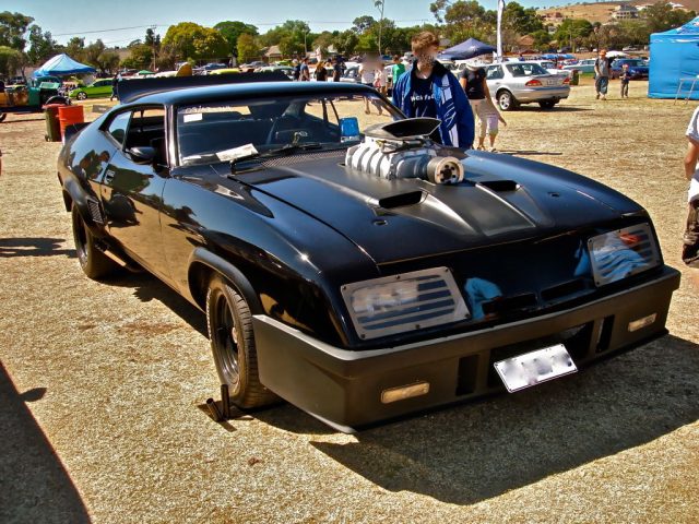 Replica Mad Max Pursuit Special vehicle. CC BY 3.0