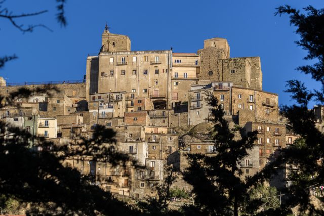 Medieval village of Troina, Sicily.