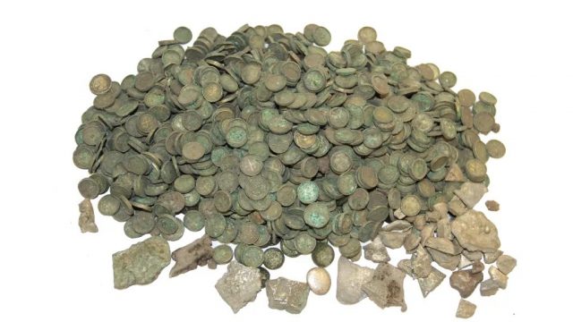 Medieval treasure. Credit: Institute of Archaeology and Anthropology of the Polish Academy of Sciences / The First News