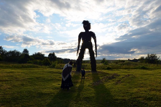 Wickerman Fest at Kiczera Hill in Wola Sekowa. Image by CC BY-SA 3.0.