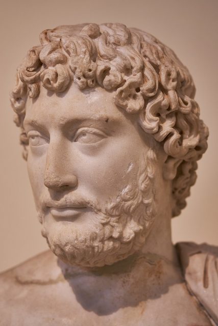 Bust of Emperor Hadrian