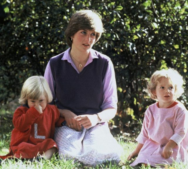 Diana Spencer at the Young England Kindergarten in September 1980 shortly before her engagement to Prince Charles, Prince of Wales was announced.