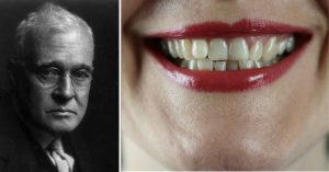Horace fletcher and a closeup of a mouth
