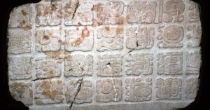 mayan hieroglyphs from 633 AD