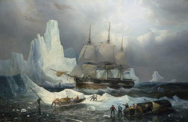 HMS 'Erebus' in the Ice, 1846