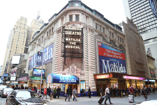 Theatre Marquee for 'Matilda The Musical' 