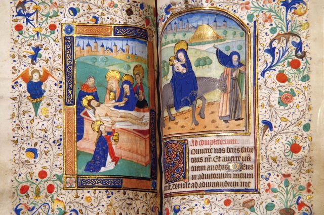 Illuminated prayer book