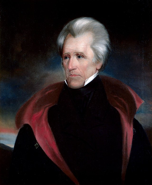 Portrait of President Andrew Jackson