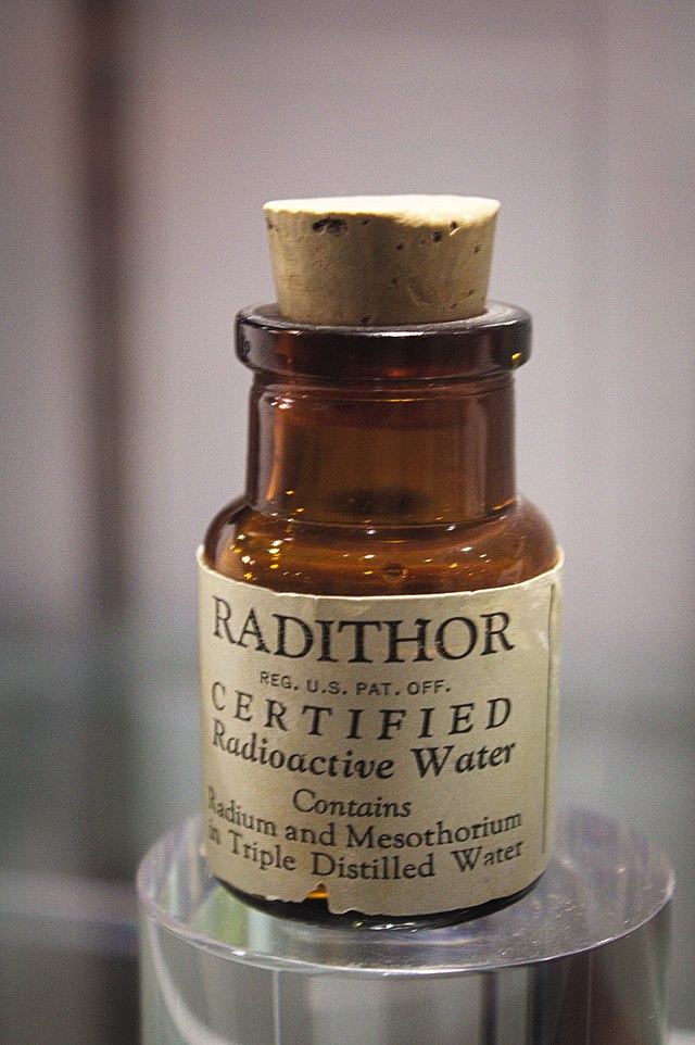 A bottle of RadiThor