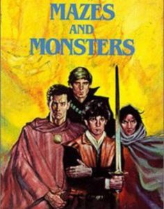 Detail from cover of Mazes and Monsters movie