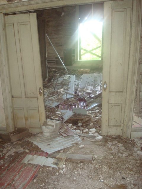 Remains of the Foote Mansion 