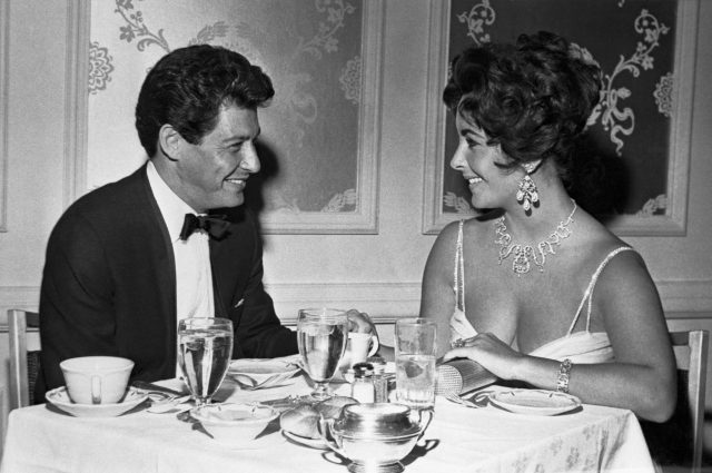 Elizabeth Taylor and Eddie Fisher 