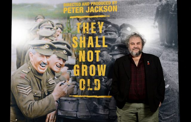 Director Peter Jackson attends a screening of 'They Shall Not Grow Old' at Vue Leicester Square on November 25, 2018 in London, England.