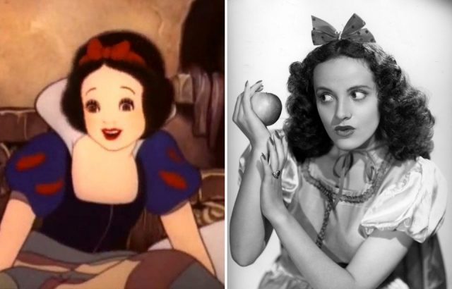 Snow white and the Adriana Caselotti