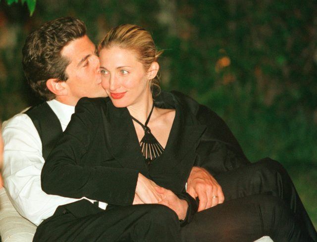 JFK Jr. and Carolyn Bessette 