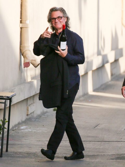 Kurt Russell arriving at Jimmy Kimmel Live in November, 2018. (Photo Credit: BG017/ Bauer-Griffin/ Getty Images)