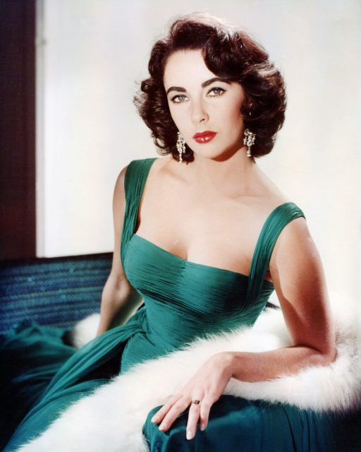 Actress Elizabeth Taylor 