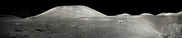 Panorama of the Taurus-Littrow Valley on the moon