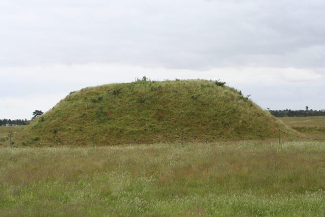 Burial mound at Sutton Hoo