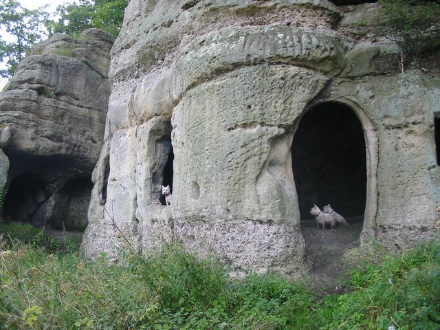 Exterior of the Anchor Church Caves
