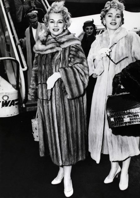 Eva and Zsa Zsa Gabor 