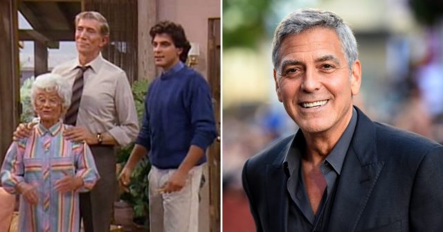 George Clooney on Golden Girls vs now