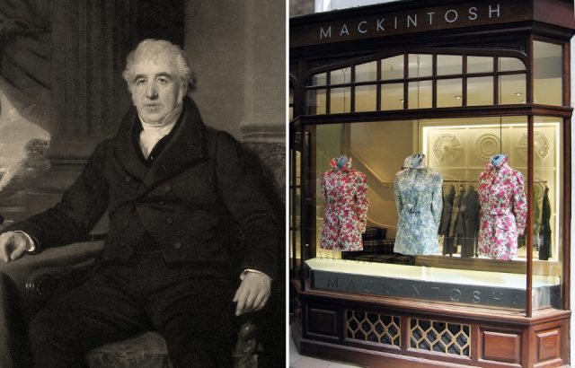 Charles Macintosh and modern-day shop