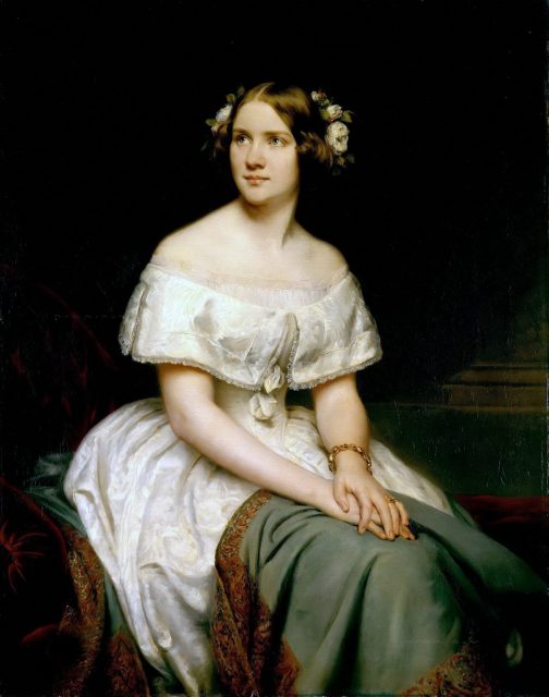Portrait of the Soprano Jenny Lind (1820-1887),