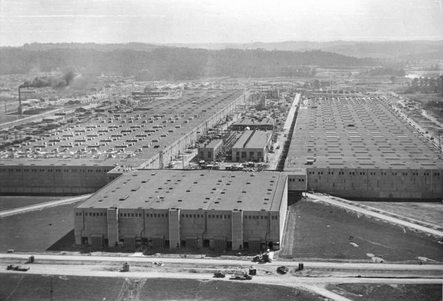 Manhattan Project's K-25 plant.