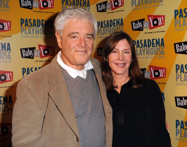 Director Richard Donner and wife producer Lauren Shuler Donner (R) attend the "Baby It's You" Opening Night at the Pasadena Playhouse on November 13, 2009 in Pasadena, California. 