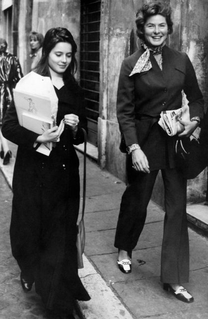Ingrid Bergman and Isabella Rossellini 