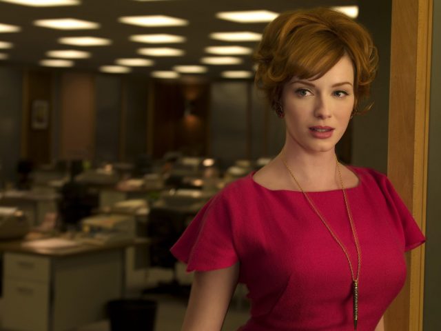 Joan in Mad Men 