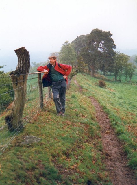 Offa's Dyke at the Welsh border