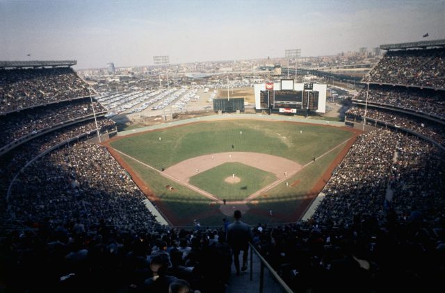 Opening day at Shea Stadium 