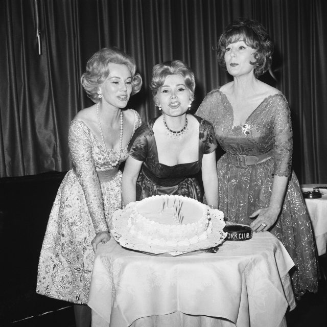 Three Gabor sisters 