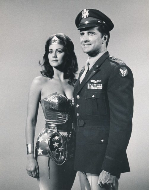 Lyle Waggoner and Lynda Carter