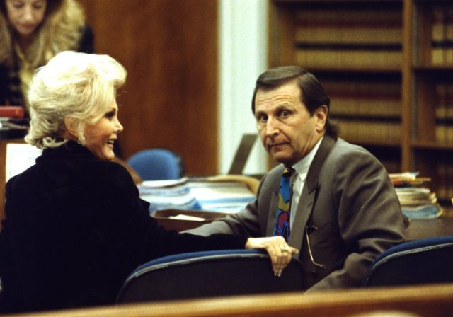 Zsa Zsa in court, 1989 