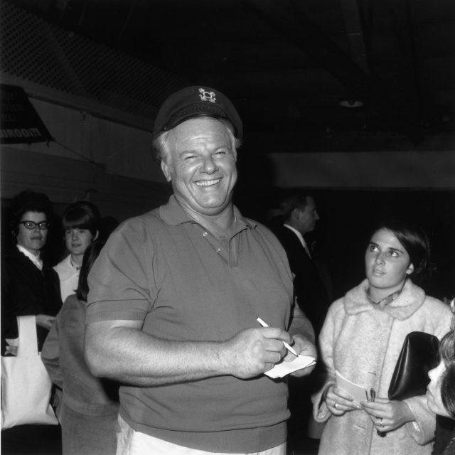 Actor Alan Hale who played The Skipper 
