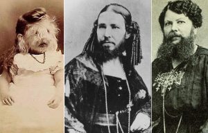 three famous bearded women