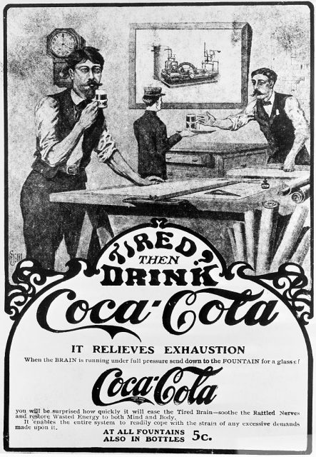 Advertisement for the medical benefits of Coca-Cola
