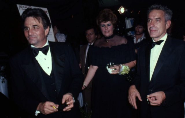 John Cassavetes And Peter Falk Attend an Event